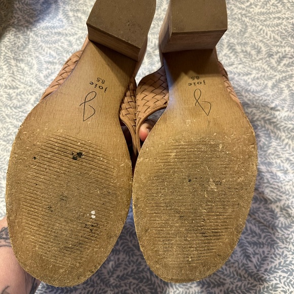 Joie Women's Brown Woven Mules - Picture 2 of 3